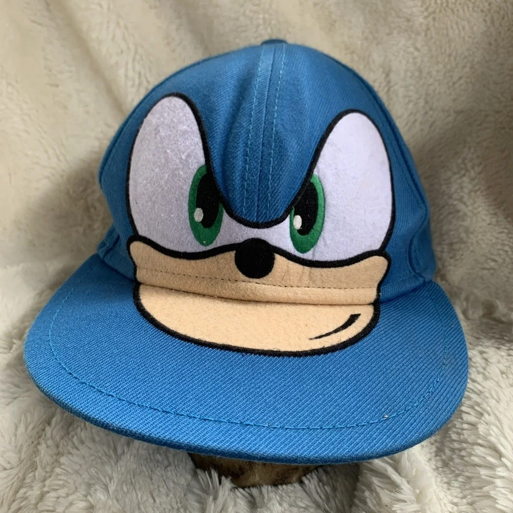 Sonic The Hedgehog Blue Hat Adult‎ Wool Blend